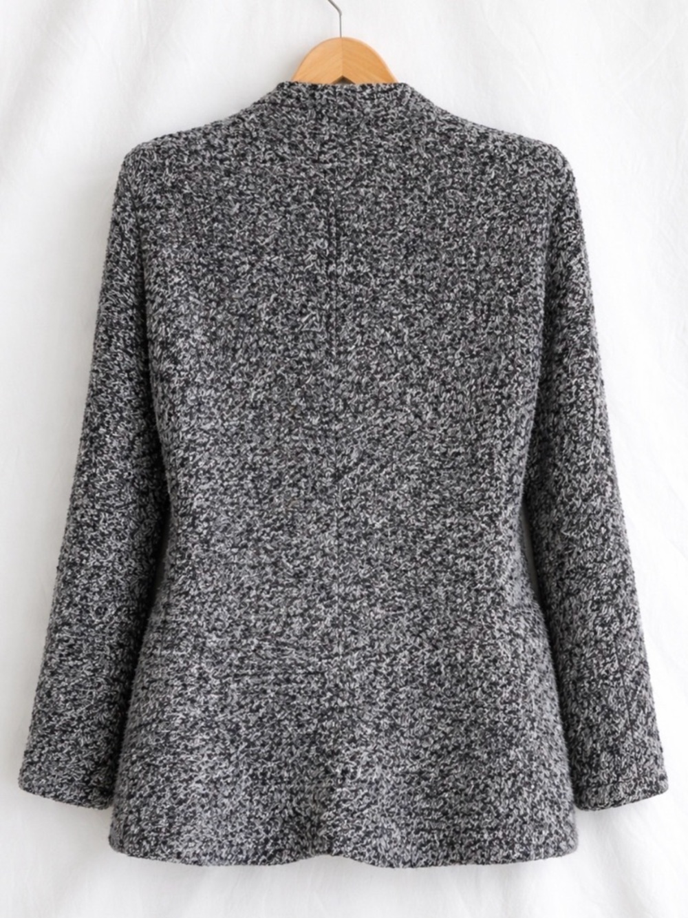 Revolve IRO Derby Wool-Blend Jacket Grey Souris Size 38 / M - Picture 6 of 11